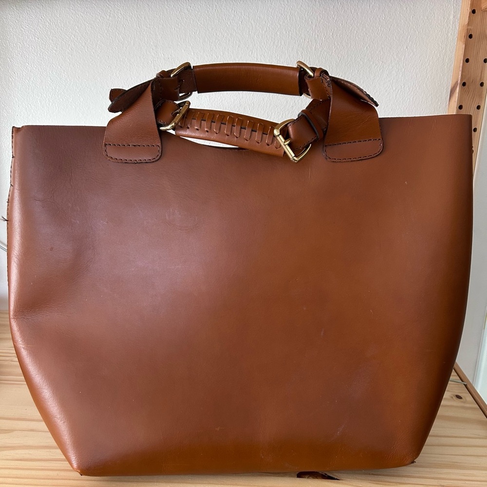 RARE ZARA BRAIDED PLAITED SHOPPER